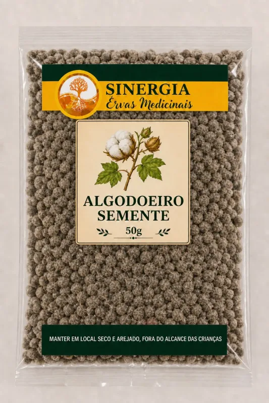 ALGODOEIRO SEMENTE 50G - Sinergia Ervas Medicinais
