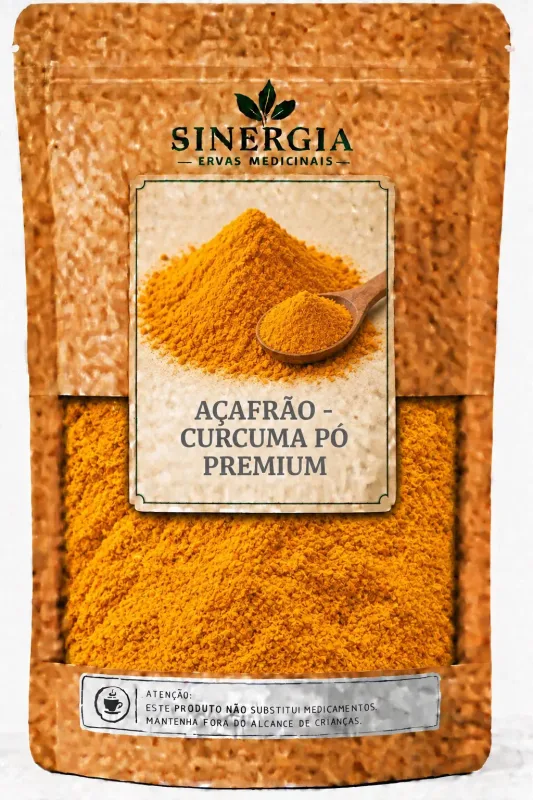 ACAFRAO - CURCUMA PO PREMIUM 100G - Sinergia Ervas Medicinais