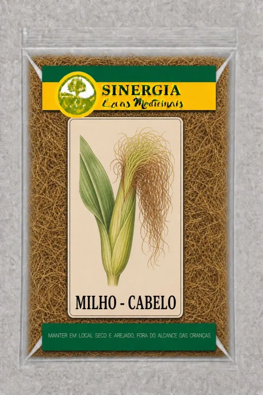 MILHO - CABELO 25G - Sinergia Ervas Medicinais