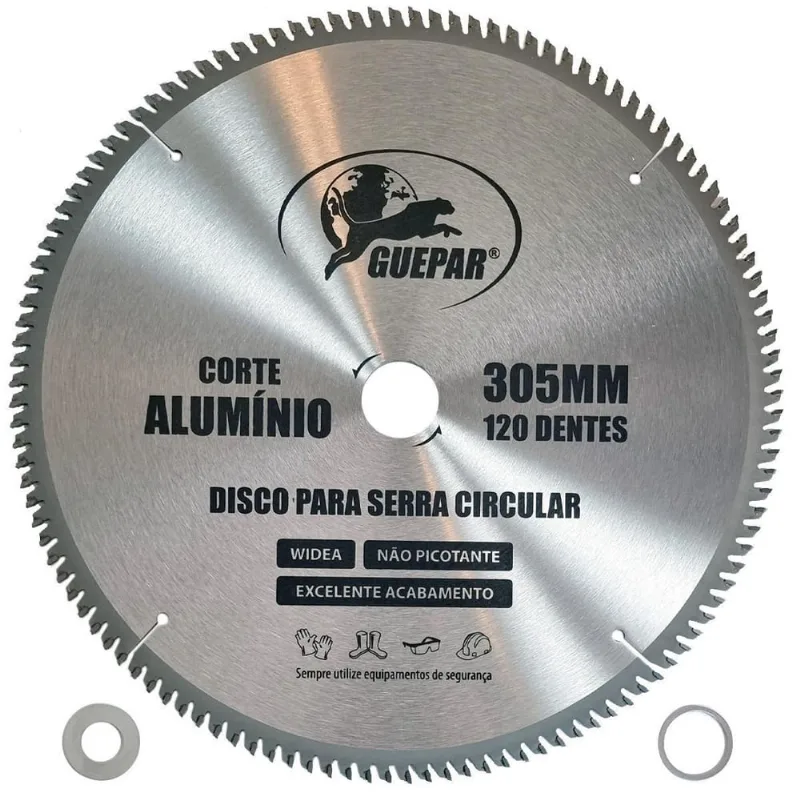 Disco Lâmina De Serra Circular 305Mm Alumínio 120 Dentes