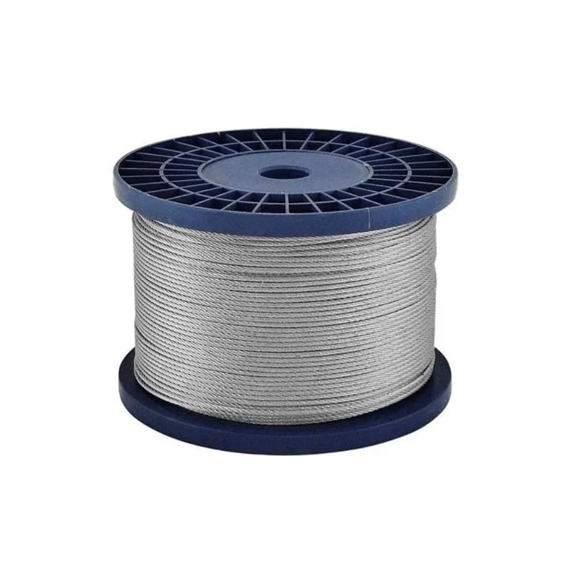 Cabo de Aço Galvanizado 3,18mm 6x7 250m Guepar