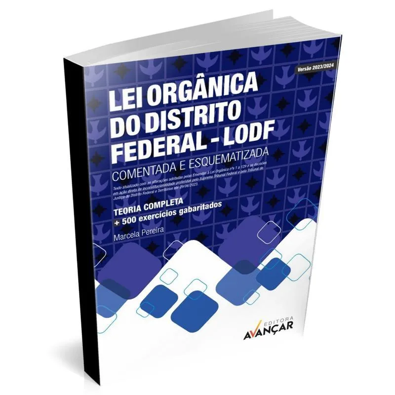 Apostila Lei Orgânica Do Distrito Federal Lodf Comentada E