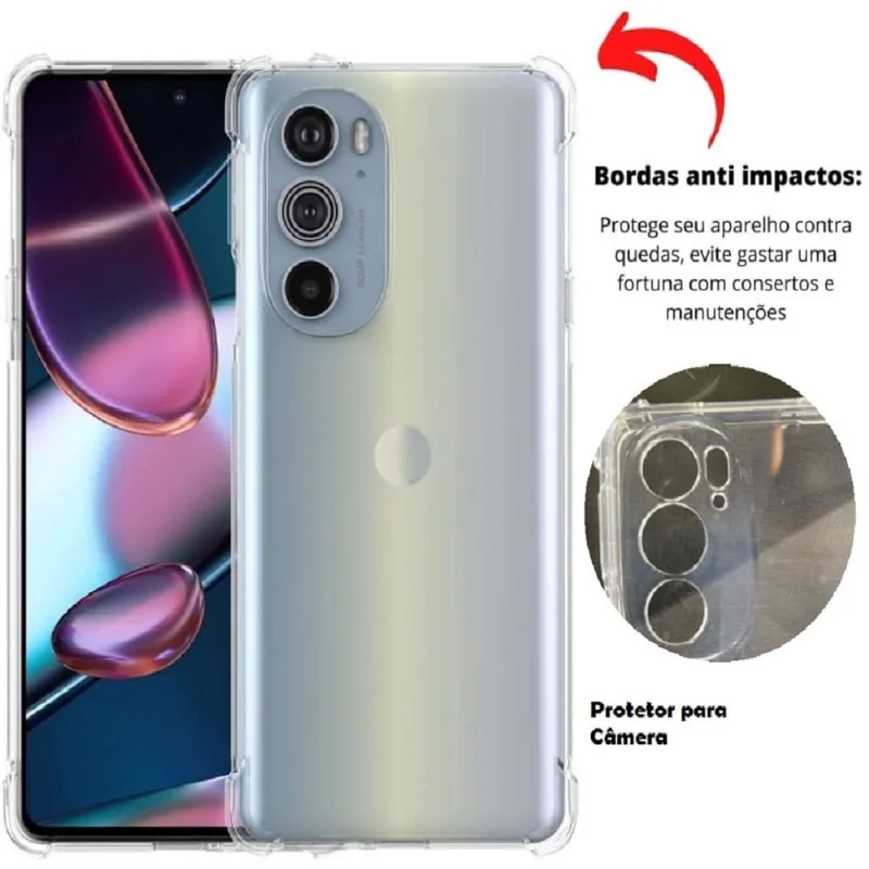 Capa Anti Shock Para Motorola Moto Edge 30 Pro