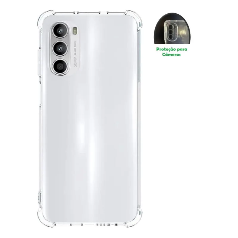Capa Anti Shock Para Motorola Moto G52 4G Tela 6,6