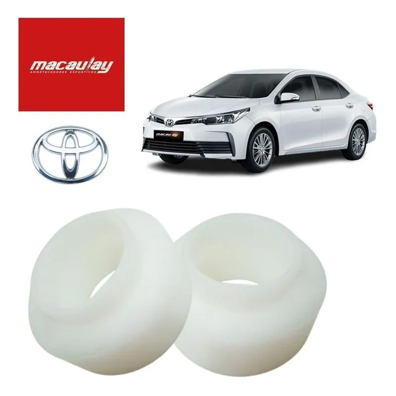 2 Calço Mola Tras Toyota Corolla/fielder Até 2014 Ergue 3cm