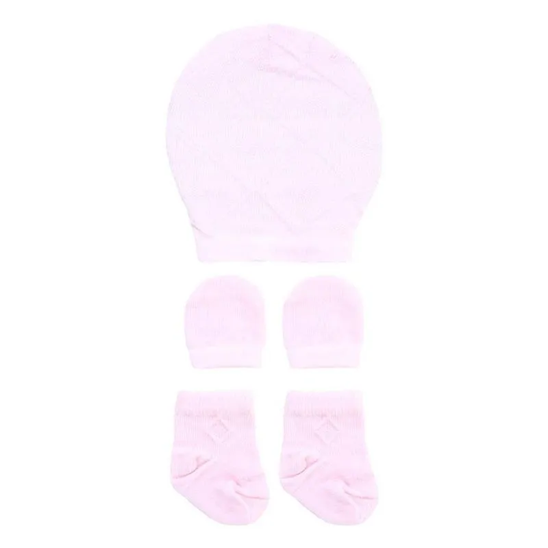 Kit Enxoval Centope 3 Peças Rosa (MP)