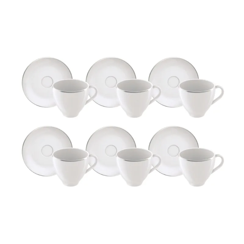Kit 6 Xícaras Café 100ml Atena Tramontina