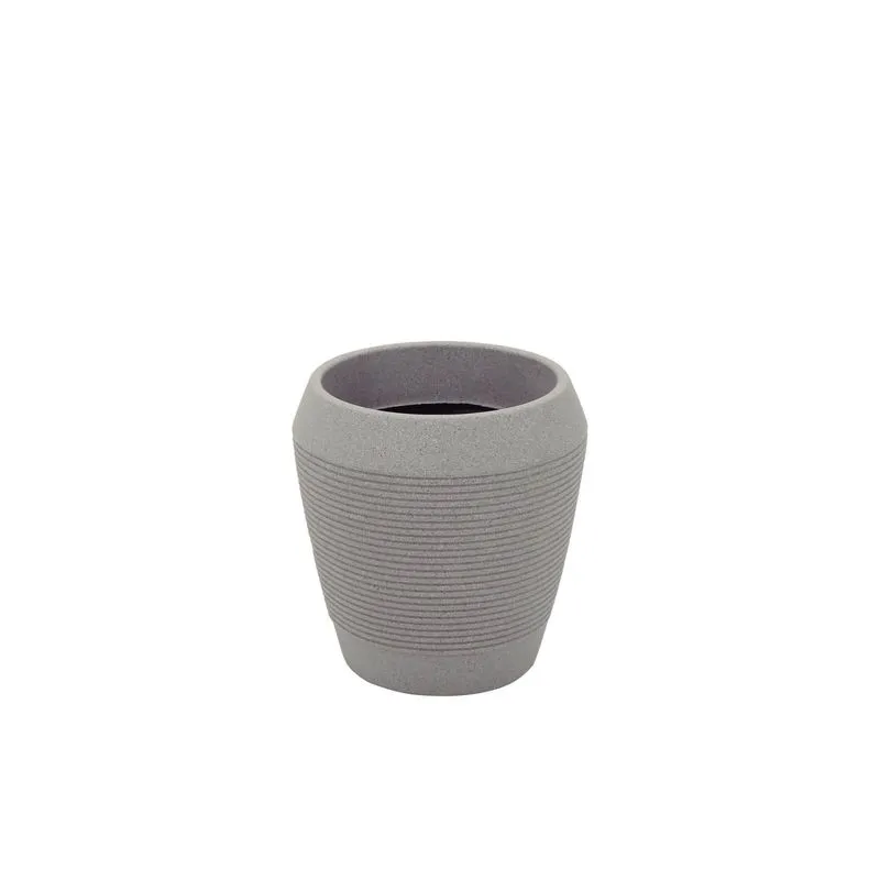 Vaso Tramontina Egípcio Em Polietileno Granito Pedra 39 Cm Tramontina
