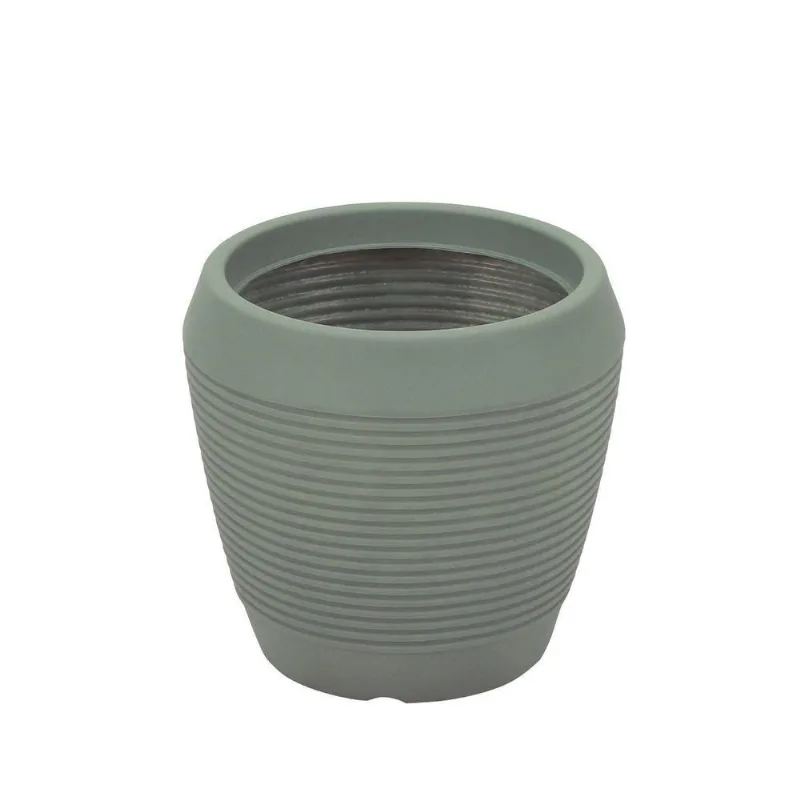 Vaso Tramontina Egípcio Em Polietileno Verde Sálvia 29 Cm Tramontina
