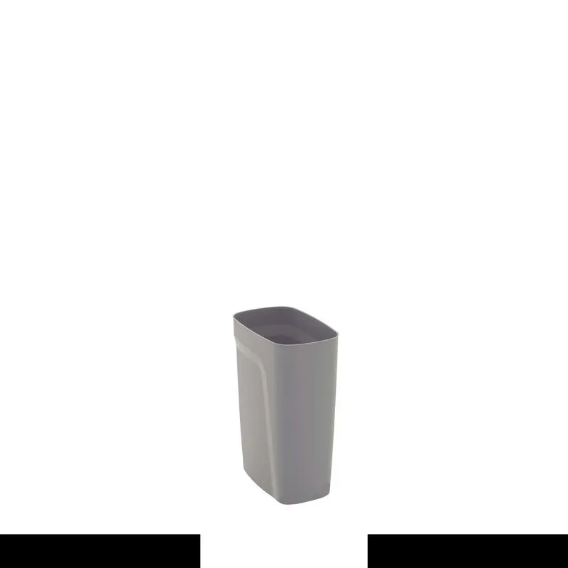 Lixeira Tramontina Compact Cesto Eco Em Polipropileno Cinza 10,5 L Tramontina