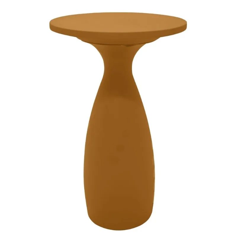 Mesa Alta Tramontina Flut Amarelo 65x111 cm em Polietileno - Tramontina