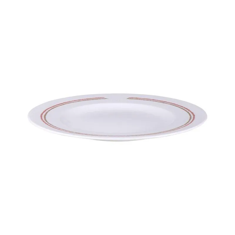 Prato Raso Tramontina Churrasco Classic Em Porcelana Decorada 28 Cm
