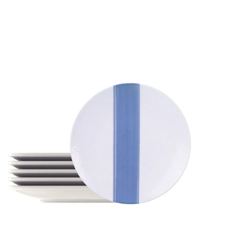 Kit 6 Pratos Sobremesa Tramontina Soho 21Cm - Tramontina