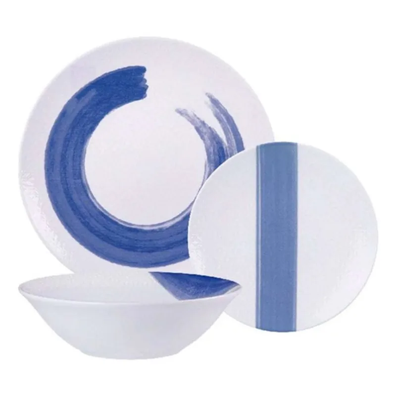 Juego De Platos Tramontina Porcelana 12 Piezas Vajilla