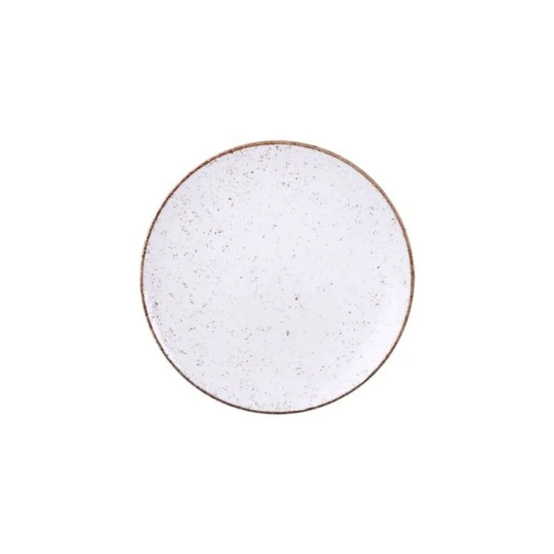 Prato Sobremesa Tramontina Rustico Marrom MaxForce em Porcelana 19 cm Tramontina - Tramontina