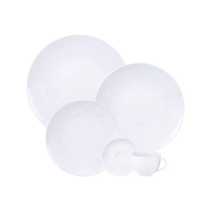 Aparelho de Jantar Tramontina Flavia em Porcelana 20 Peças - Tramontina