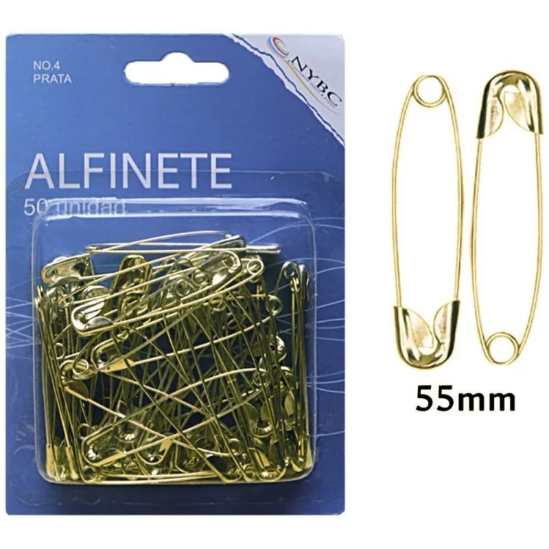 Alfinete Seguranca N.04 Dourado