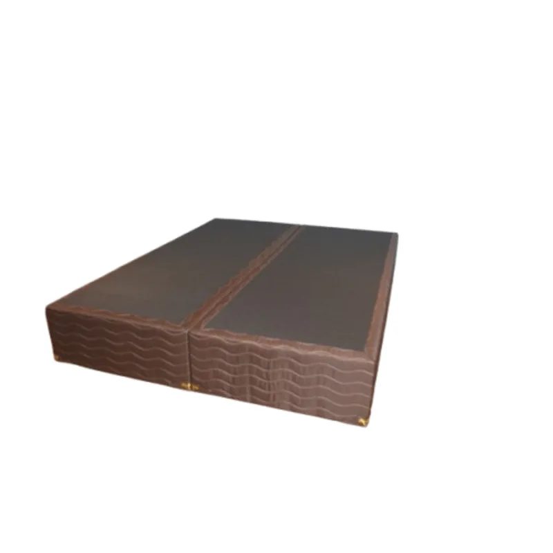 Base Box Queen Eurosono Imperial Cor Marrom Tamanho (158x198x43)