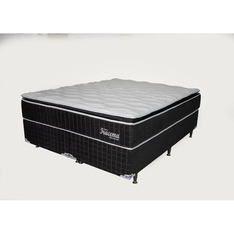 Conjunto Box King Iracema 1,93x203x71 Zeflex(preto)