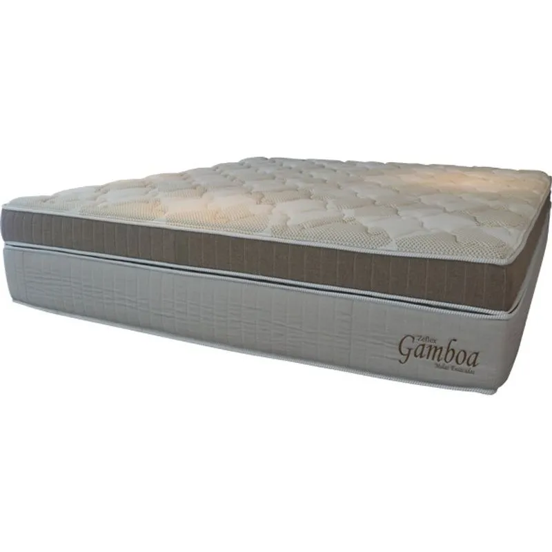 Colchão Gamboa Com Eurotop Cor Marrom Zeflex Tamanho King (193X203X40)