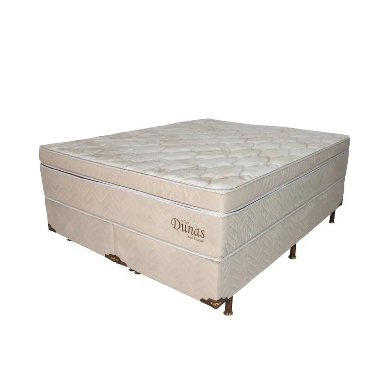 Conjunto box dunas com eurotop 158x198x78