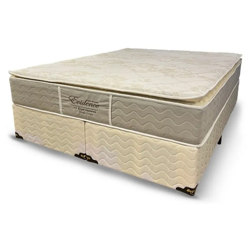Conjunto Box 158x198x71 Evidence Zeflex(bege)