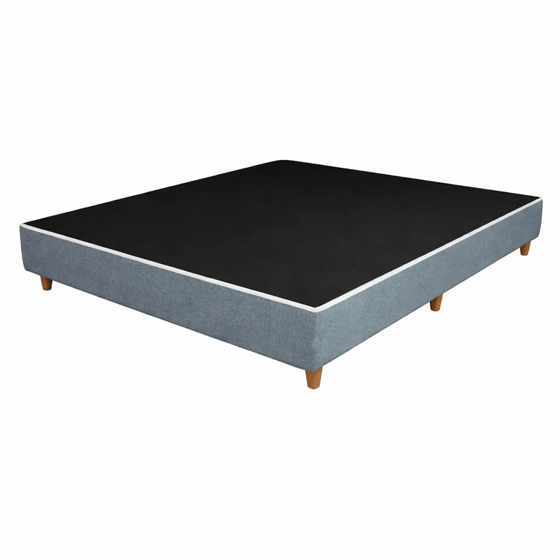Base Box Casal Zeflex 138x188x33 Amarílis Azul