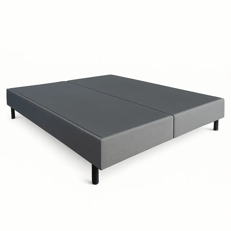 Base Box King Zeflex 193x203x33 Amarilis Azul Claro