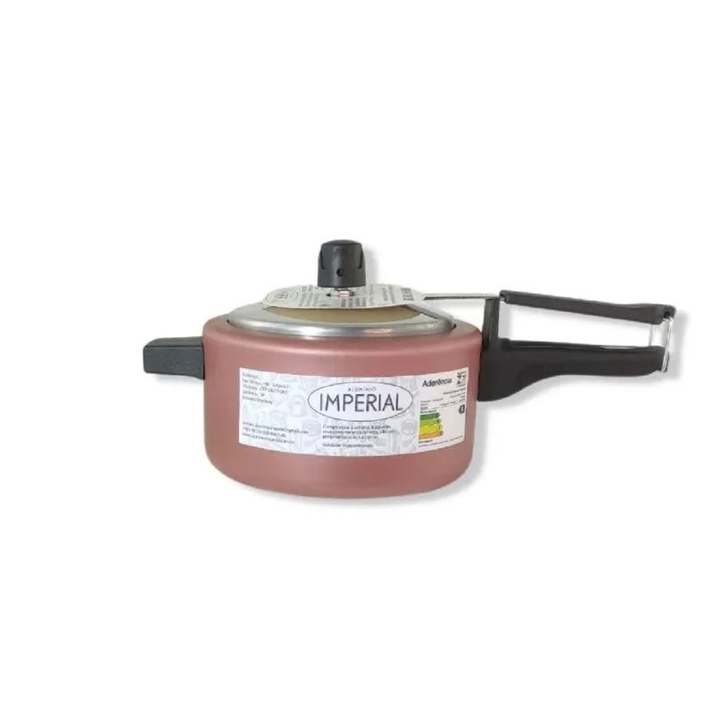Panela De Pressão Antiaderente 2 Litros Rose