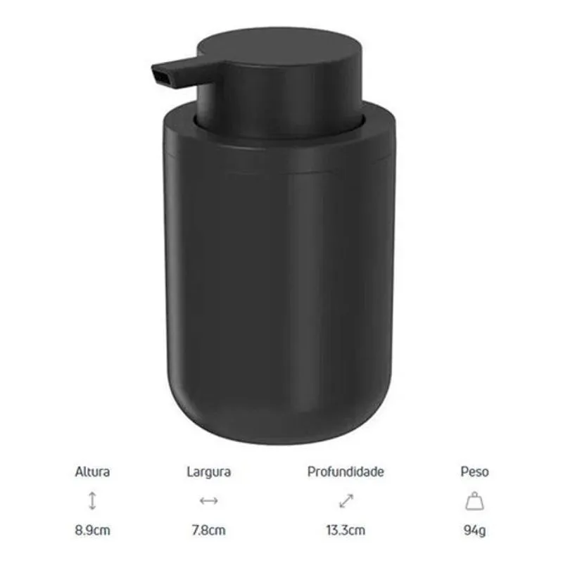 Porta Sabonete Líquido De Banheiro Dispenser Para Álcool Gel