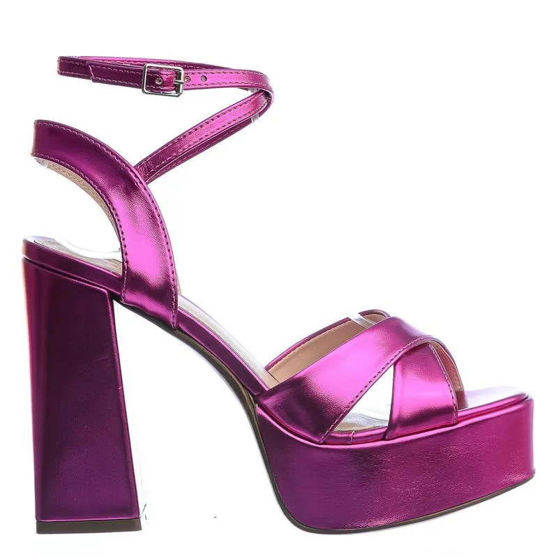Sandália Feminina Sarah Paris Specchio Brand Pink