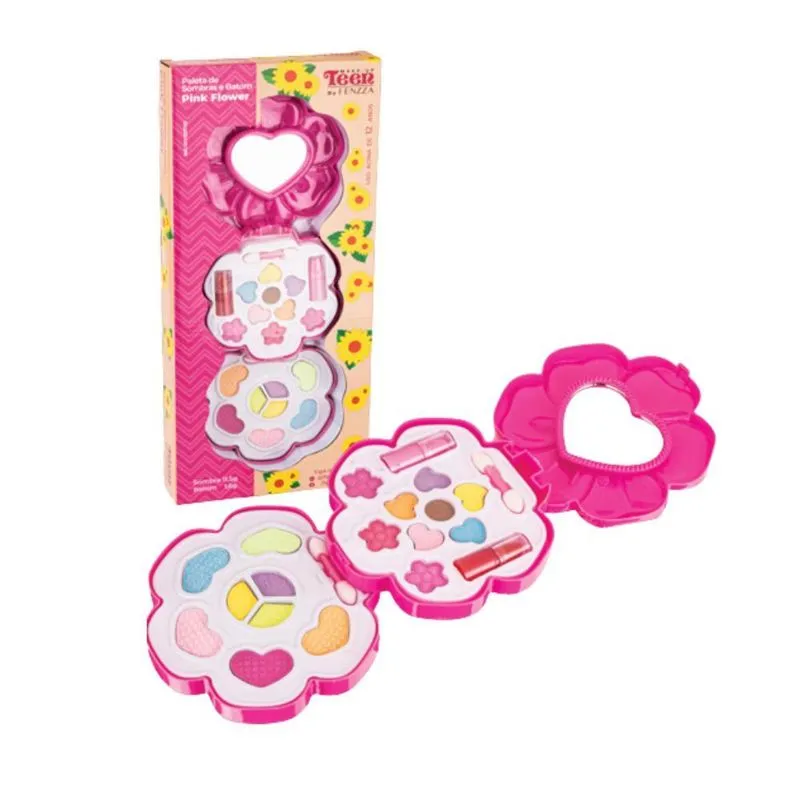 Maquiagem Infantil Pink Flower - Fenzza