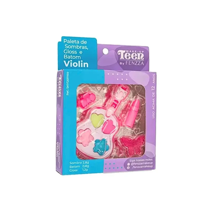 Paleta de Sombras, Gloss e Batom Violin - Fenzza (SKV12011159)