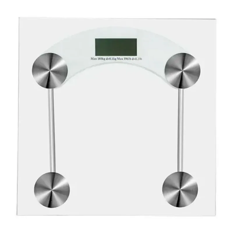 Balança de Banheiro Digital 180Kg em Vidro Seta