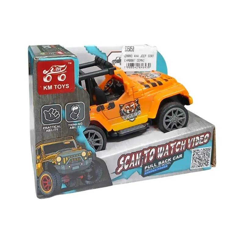 Carrinho 4x4 Jipe Tigers Domni