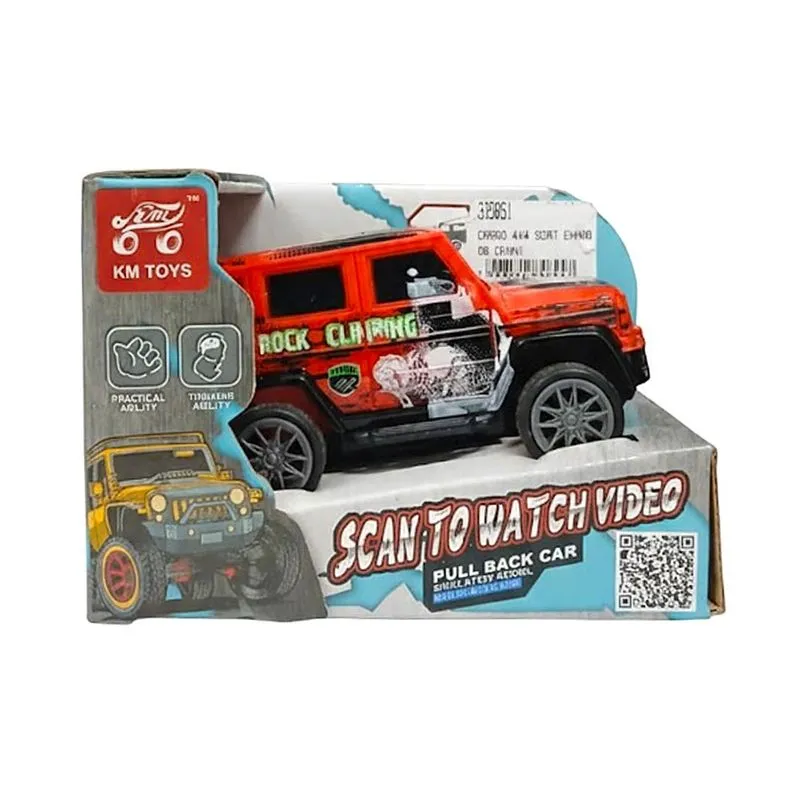 Carrinho de Fricção Jipe 4x4 Domni