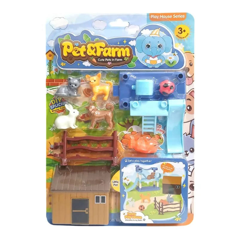 Kit Fazendinha Infantil EHM0101 Domni