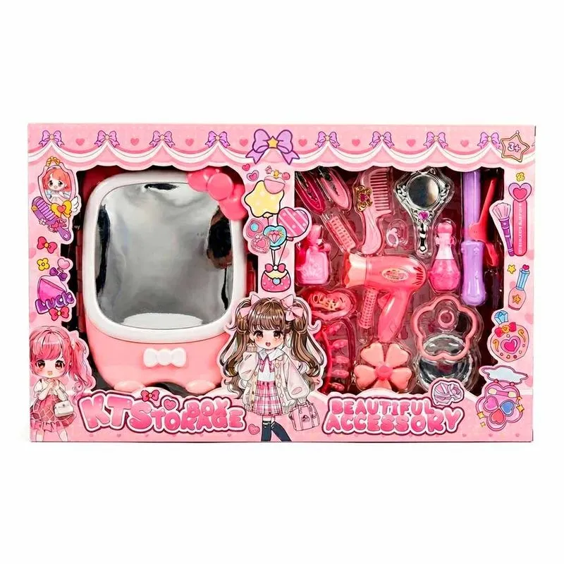 Brinquedo Salão Com Acessórios Domni
