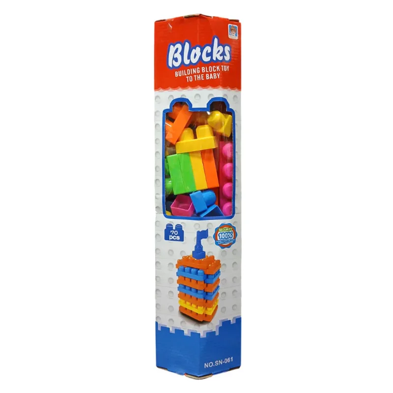 Blocos de Montar com 70 Peças Ehm0135 Domni