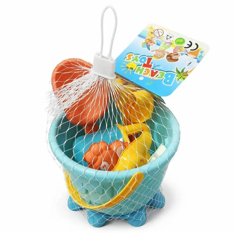 Brinquedo de Praia Castelo de Areia com Acessórios Domni