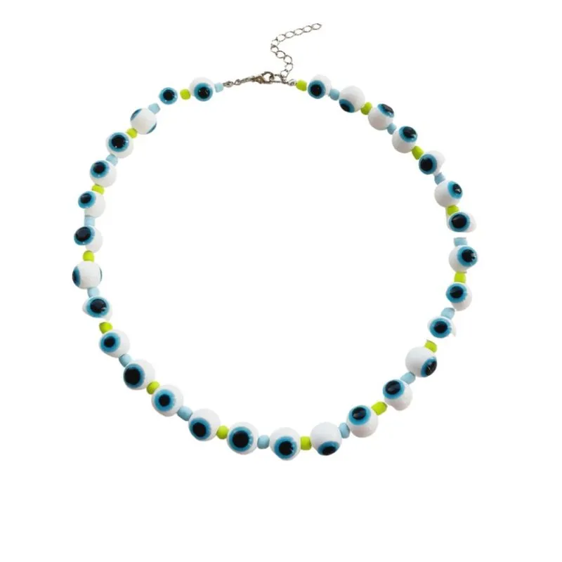 Colar Feminino Choker Olho Grego