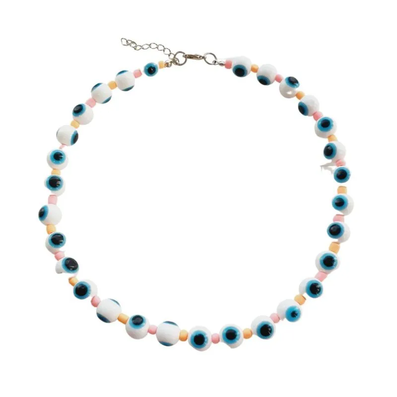 Colar Feminino Choker Olho Grego 2