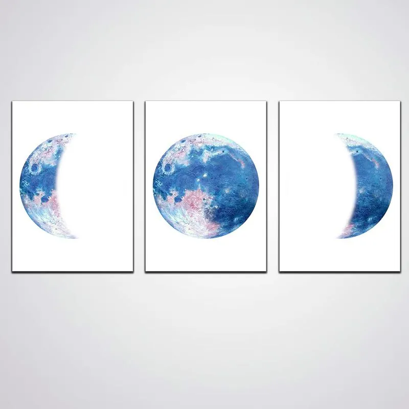 Kit 3 Quadrinhos Fé Frase Flor Sala Quarto Escritor Promoção