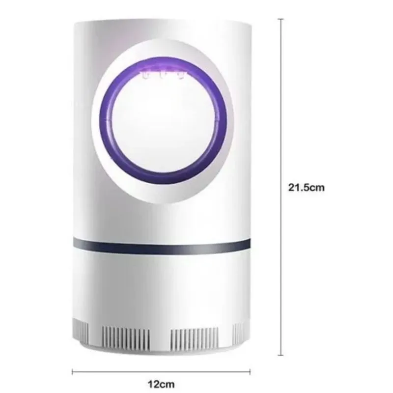 Armadilha Borrachudo Pernilongo Elétrico Usb Atrai Insetos Usb