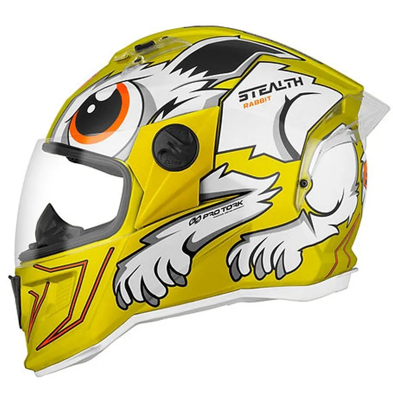 Capacete Pro Tork Stealth Rabbit Amarelo 58