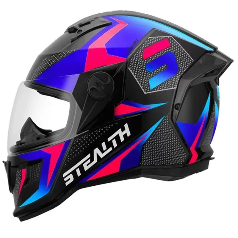 Capacete Pro Tork Stealth Concept Azul Rosa 60