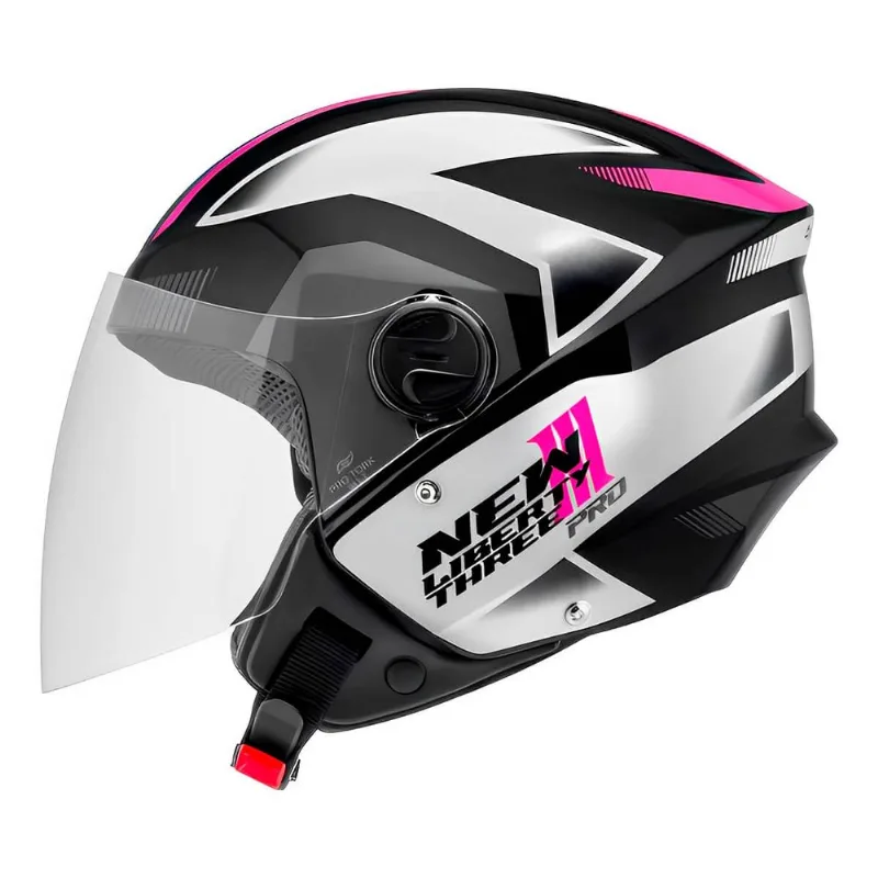 Capacete Pro Tork New Liberty 3 Pro Preto Rosa 60 - Pro Tork