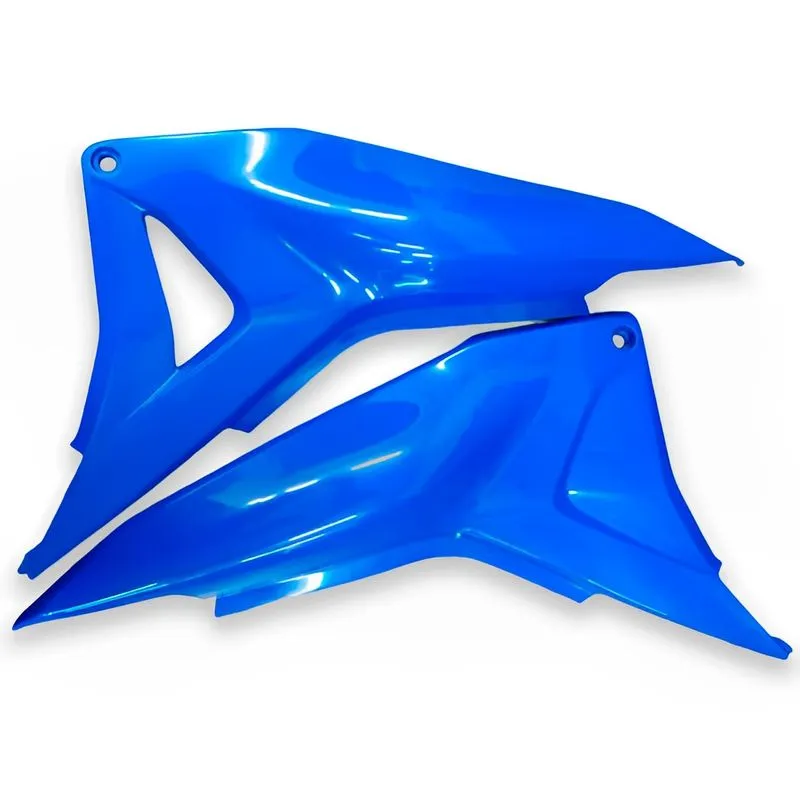 Tampa Lateral NXR 160 Bros 2015 Até 2017 Azul - Pro Tork