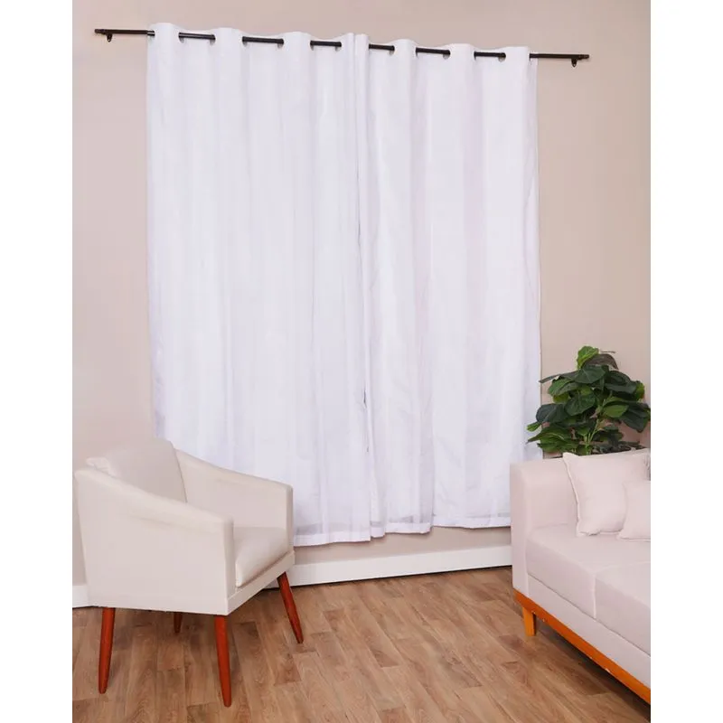 Cortina Bella Janela Black Out 260cm x 230cm Branca UN