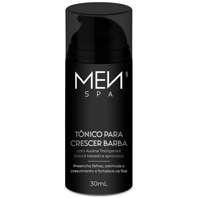 Tônico Para Crescer Barba 30 Dias - Acelera E Preenche Falhas 30ml Menspa